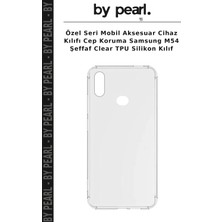 Özel Seri Mobil Aksesuar Cihaz Kılıfı Cep Koruma Samsung M54 Şeffaf Clear Tpu Silikon Kılıf