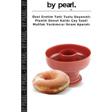 Özel Üretim Tatlı Tuzlu Dayanıklı Plastik Donut Kalıbı Çay Saati Mutfak Yardımcısı Ikram Aparatı