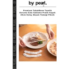 Premium Tabakbone Tazelik Koruma Gıda Saklama Pratik Kapak 20CM Kolay Akşam Yemeği Piknik