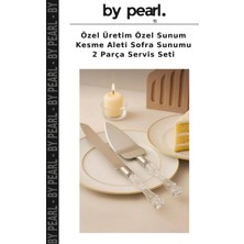 Özel Üretim Özel Sunum Kesme Aleti Sofra Sunumu 2 Parça Servis Seti