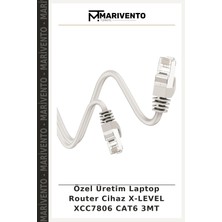 Özel Üretim Laptop Router Cihaz X-Level XCC7806 Cat6 3mt