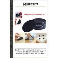 Özel Üretim Hediyelik Ev Aksesuarı Salon Güçlü Köşe Tutucu Halı Kilim Kaydırmaz Cırt 10 Set 5cm