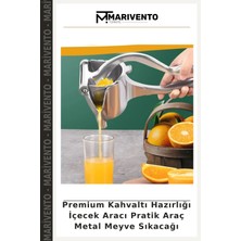 Premium Kahvaltı Hazırlığı Içecek Aracı Pratik Araç Metal Meyve Sıkacağı