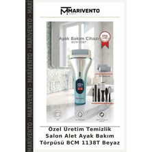 Özel Üretim Temizlik Salon Alet Ayak Bakım Törpüsü Bcm 1138T Beyaz