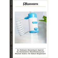 Ev Hediyesi Düzenleyici Aparat Su Yönlendirici Multifonksiyonel Musluk Uzatıcı ve Sabun Dispenseri