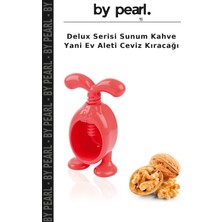 Delux Serisi Sunum Kahve Yani Ev Aleti Ceviz Kıracağı