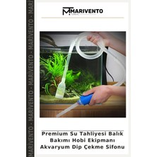 Premium Su Tahliyesi Balık Bakımı Hobi Ekipmanı Akvaryum Dip Çekme Sifonu