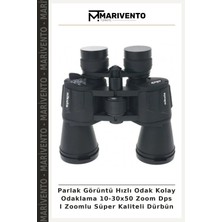 Parlak Görüntü Hızlı Odak Kolay Odaklama 10-30X50 Zoom Dps I Zoomlu Süper Kaliteli Dürbün