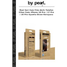 Özel Seri Cam Film Akıllı Telefon Cihaz Camı iPhone 18 Pro / 17 Pro / 16 Pro Uyumlu Ekran Koruyucu