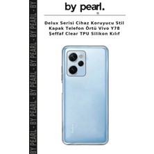 Delux Serisi Cihaz Koruyucu Stil Kapak Telefon Örtü Vivo Y78 Şeffaf Clear Tpu Silikon Kılıf