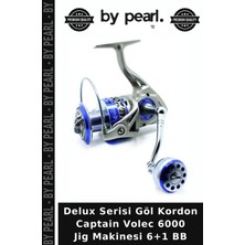 Delux Serisi Göl Kordon Captain Volec 6000 Jig Makinesi 6+1 Bb