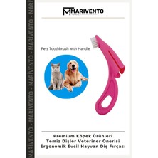 Premium Köpek Ürünleri Temiz Dişler Veteriner Önerisi Ergonomik Evcil Hayvan Diş Fırçası