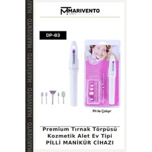 Premium Tırnak Törpüsü Kozmetik Alet Ev Tipi Pilli Manikür Cihazı