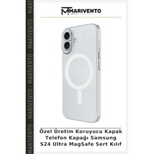 Özel Üretim Koruyucu Kapak Telefon Kapağı Samsung S24 Ultra Magsafe Sert Kılıf