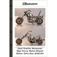 Özel Üretim Aksesuar Öğe Parça Metal Bilyeli Motor Orta Boy ALK6234