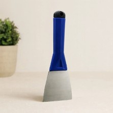 Royaleks Ers 80 mm Metal Kazıma Spatulası (Plastik Saplı, Kapaklı)