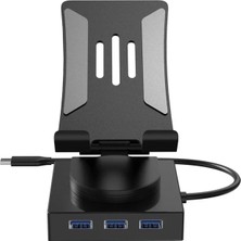 TeknoKapsül Dönüştürücü 10IN1 Hub 116 - Gri
