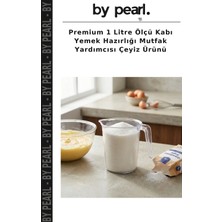 Premium 1 Litre Ölçü Kabı Yemek Hazırlığı Mutfak Yardımcısı Çeyiz Ürünü
