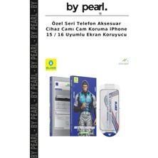 Özel Seri Telefon Aksesuar Cihaz Camı Cam Koruma iPhone 15 / 16 Uyumlu Ekran Koruyucu