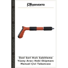Özel Seri Hızlı Sabitleme Yüzey Aracı Hobi Ekipmanı Manuel Çivi Tabancası