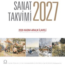 Angora Kitapları Sanat Takvimi 2027 - Masa Takvimi