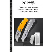 Özel Seri Halı Maket Bıçağı Güvenli Kesici Taşınabilir Hobi Aleti