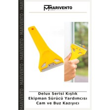 Delux Serisi Kışlık Ekipman Sürücü Yardımcısı Cam ve Buz Kazıyıcı