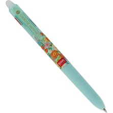Happy Trend - Silinebilir Jel Kalem, 3 Renk, Doldurulabilir, Ergonomik Sap, Çap 0,5 Mm, Çiçek Temalı