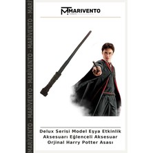 Delux Serisi Model Eşya Etkinlik Aksesuarı Eğlenceli Aksesuar Orjinal Harry Potter Asası