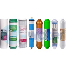 Happy Trend Su Arıtma Cihazı Filtresi 8 Li Filtre Seti Votron Membran + Detox