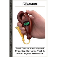 Özel Üretim Fonksiyonel Ürün Cep Boy Araç Tesbih Model Dijital Zikirmatik