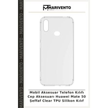 Mobil Aksesuar Telefon Kılıfı Cep Aksesuarı Huawei Mate 50 Şeffaf Clear Tpu Silikon Kılıf