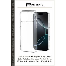 Özel Üretim Koruyucu Kap Cihaz Kabı Telefon Koruma Redmi Note 13 Pro 4g Uyumlu Sert Kapak Kılıf