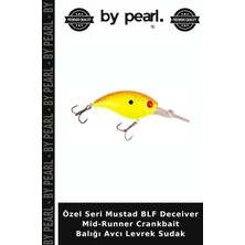 Özel Seri Mustad Blf Deceiver Mid-Runner Crankbait Balığı Avcı Levrek Sudak