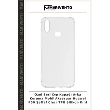 Özel Seri Cep Kapağı Arka Koruma Mobil Aksesuar Huawei P50 Şeffaf Clear Tpu Silikon Kılıf