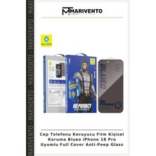 Cep Telefonu Koruyucu Film Kişisel Koruma Blueo iPhone 18 Pro Uyumlu Full Cover Anti-Peep Glass