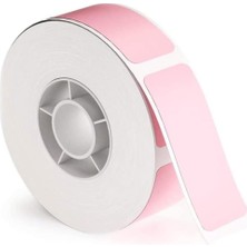 Happy Trend Pembe Etiket T12X40MM 160 Adet D11 D110 D101 H1S Uyumlu, ZPN-EW14-04