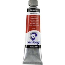 Happy Trend Gogh Yağlı Boya 40ML Transp.ox.red