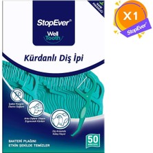 Happy Trend Nane Ferahlığı Kürdanlı Diş Ipi 50 Adet (1 x 50 Adet)