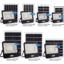 Happy Trend Solar LED Projektör Bahçe Aydınlatması Güneş Enerjili, Kumandalı