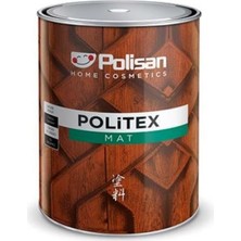 Happy Trend Politex Dekoratif Mat Ahşap Koruyucu Doğal Bambu 0,75 Lt