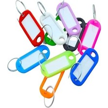 Happy Trend Isim Yazılabilen Karışık Renk 15 Adet Anahtarlık (5CMX2CM)