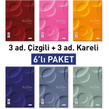 Happy Trend 6'lı Paket – 3 Çizgili & 3 Kareli