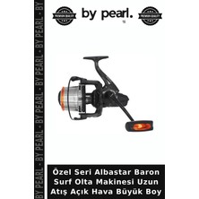 Özel Seri Albastar Baron Surf Olta Makinesi Uzun Atış Açık Hava Büyük Boy