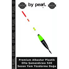 Premium Albastar Plastik Olta Şamandırası 520 Sezon Yem Yüzdürme Doğa