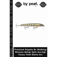 Premium Rapala Bx Walking Minnow Balığı Spin Avcılığı Yüzey Yemi Deniz Avı