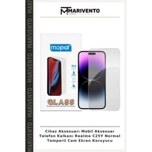 Cihaz Aksesuarı Mobil Aksesuar Telefon Kalkanı Realme C25Y Normal Temperli Cam Ekran Koruyucu
