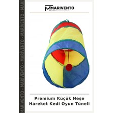 Premium Küçük Neşe Hareket Kedi Oyun Tüneli