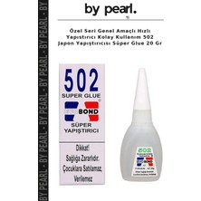 Özel Seri Genel Amaçlı Hızlı Yapıstırıcı Kolay Kullanım 502 Japon Yapıştırıcısı Süper Glue 20 gr