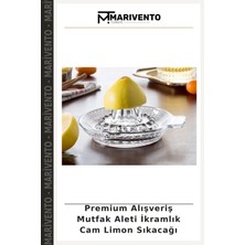 Premium Alışveriş Mutfak Aleti Ikramlık Cam Limon Sıkacağı